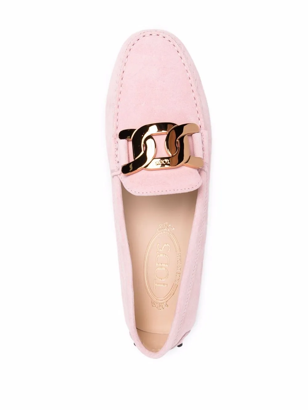 Tod's Loafers met schakelketting Roze