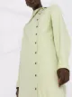 Jil Sander asymmetric cotton shirtdress