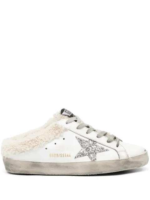 Golden Goose Super-Star Sabot shearling-lined sneakers