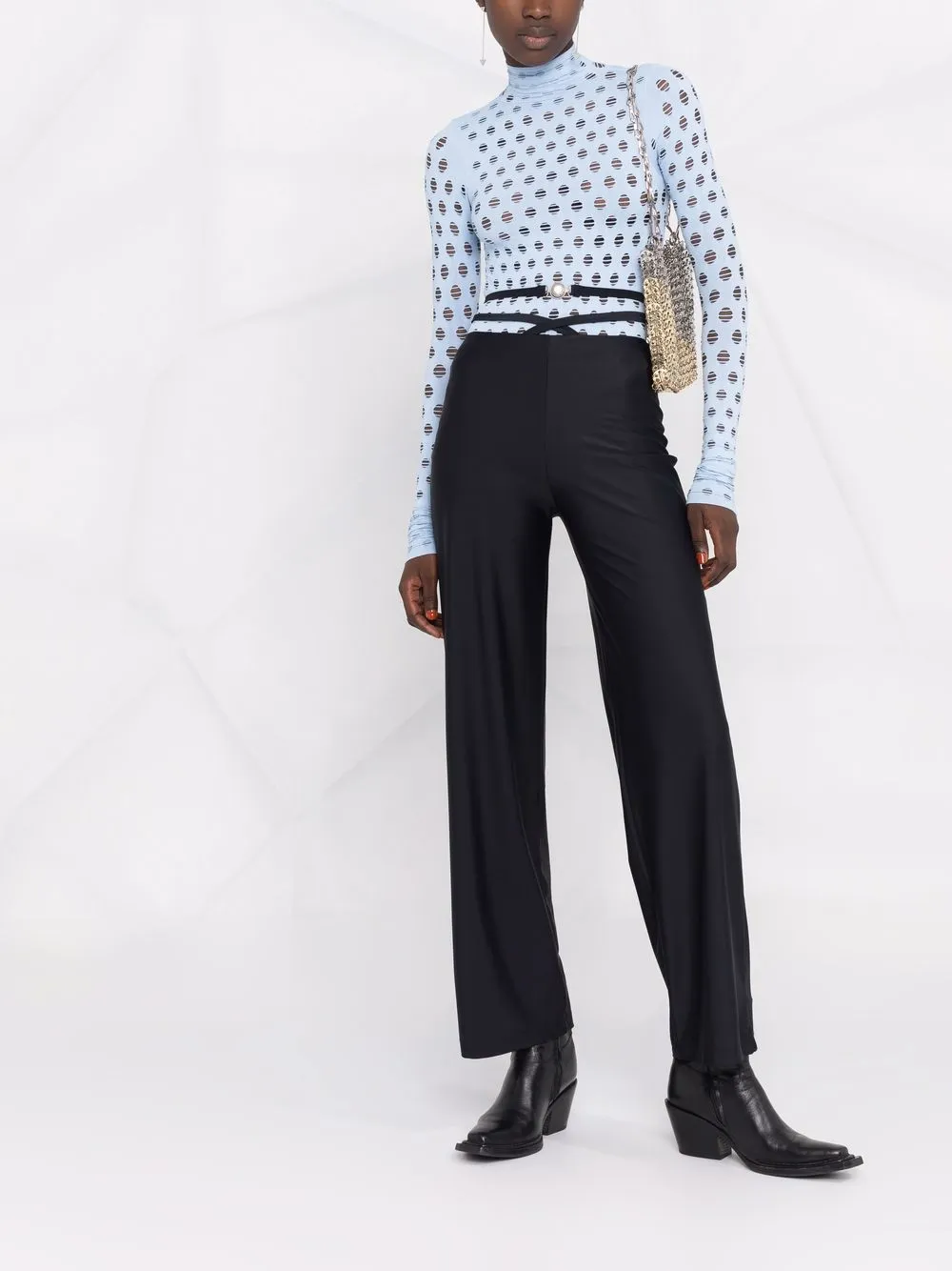 фото Maisie wilen топ с высоким воротником