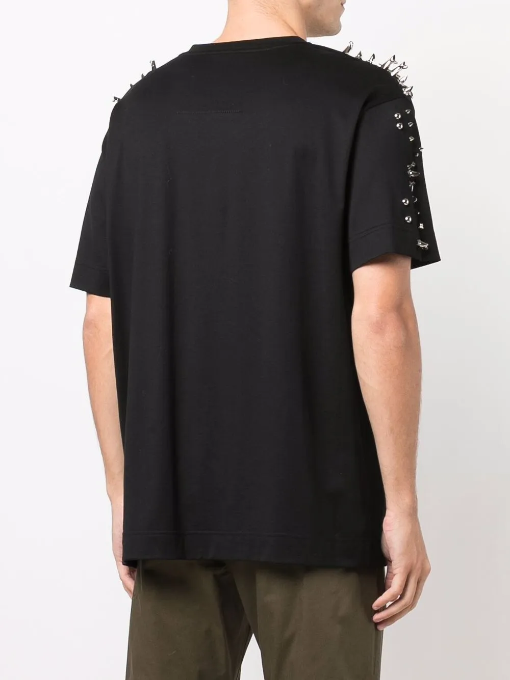 фото Givenchy футболка с логотипом и заклепками