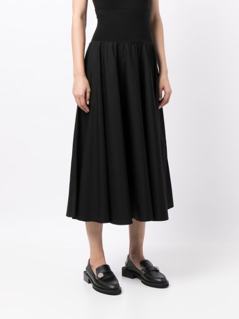 Agnès b. high-waisted Pleated Skirt - Farfetch