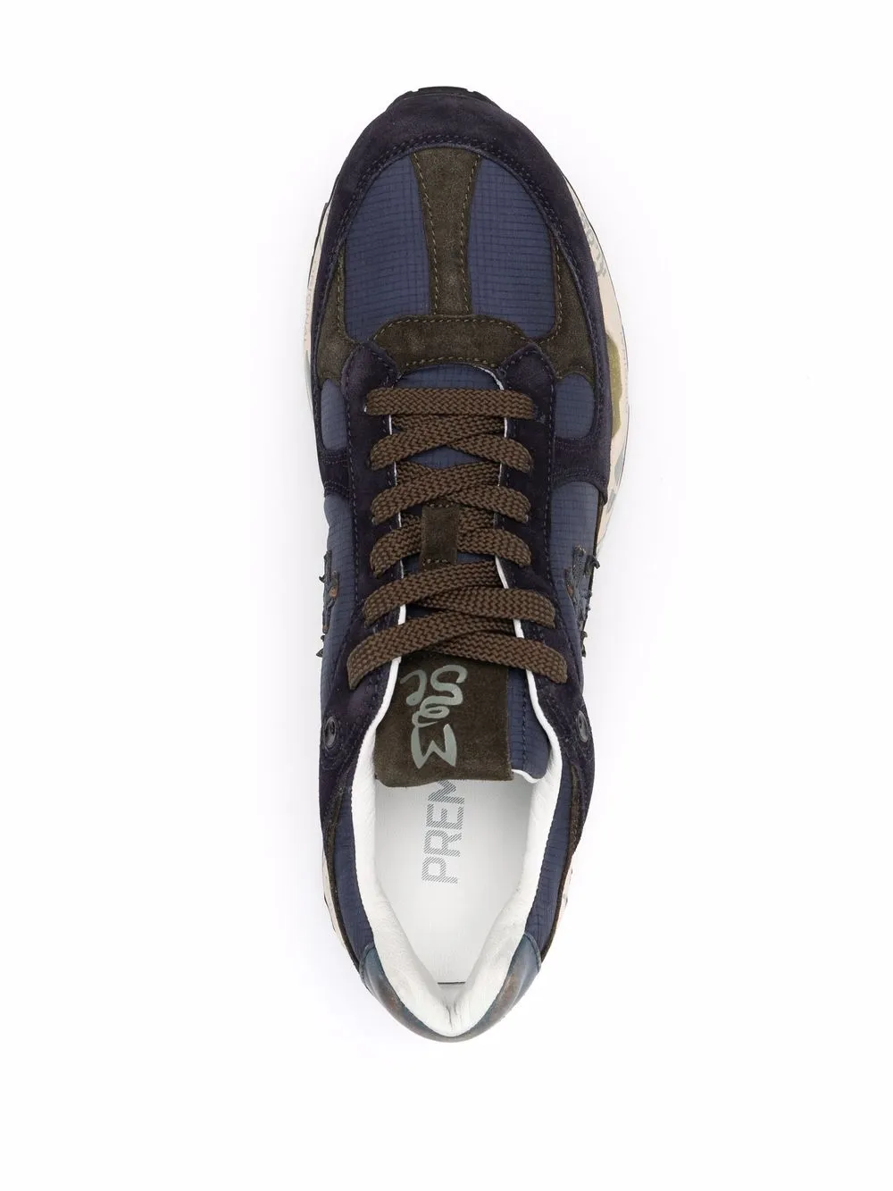Premiata Steven low-top sneakers Blauw