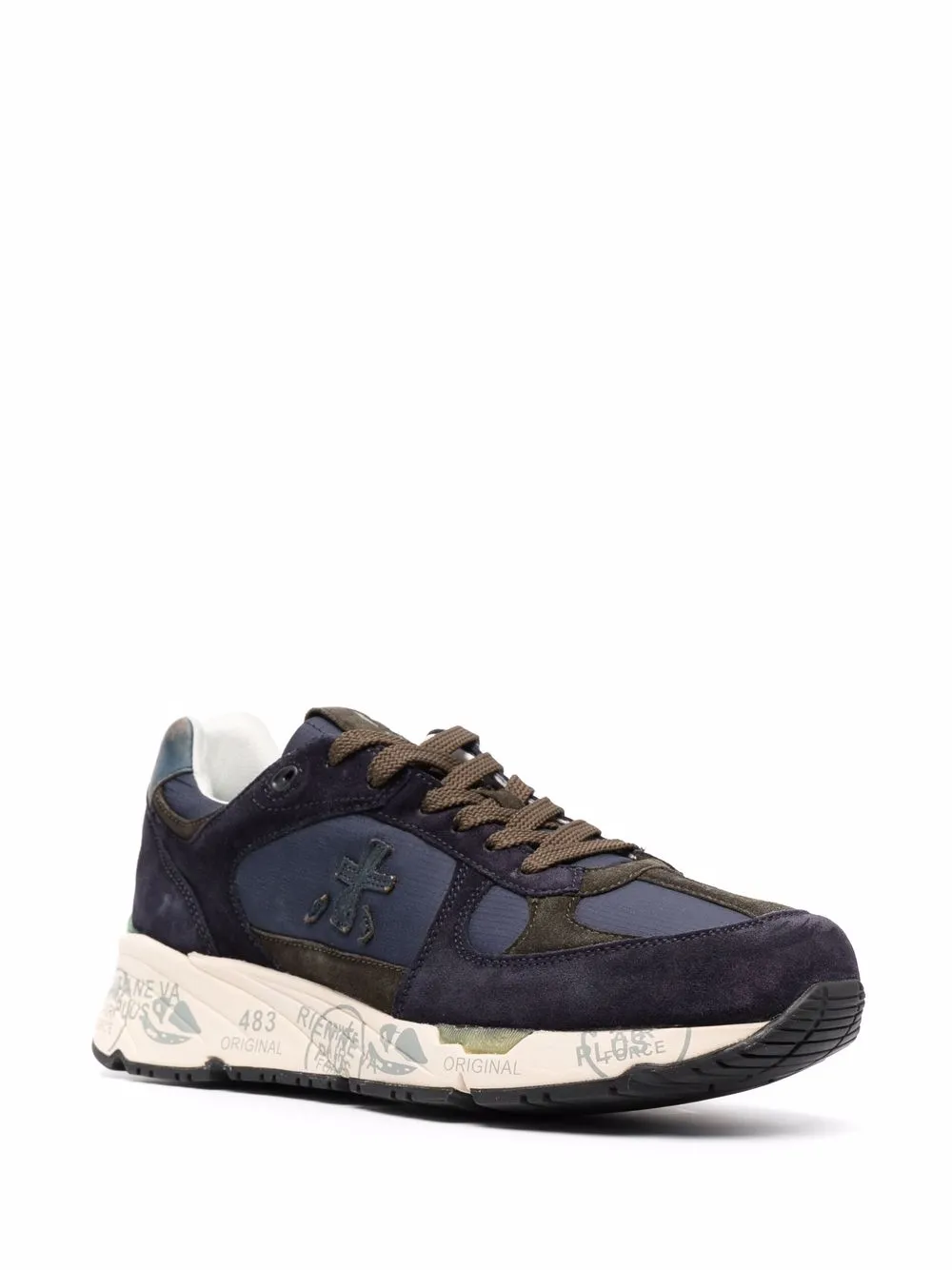 Premiata Steven low-top sneakers Blauw