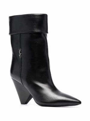 Yves saint discount laurent studded boots