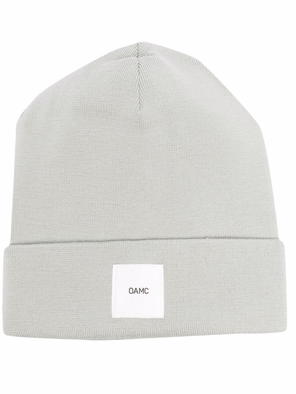 фото Oamc logo patch beanie hat