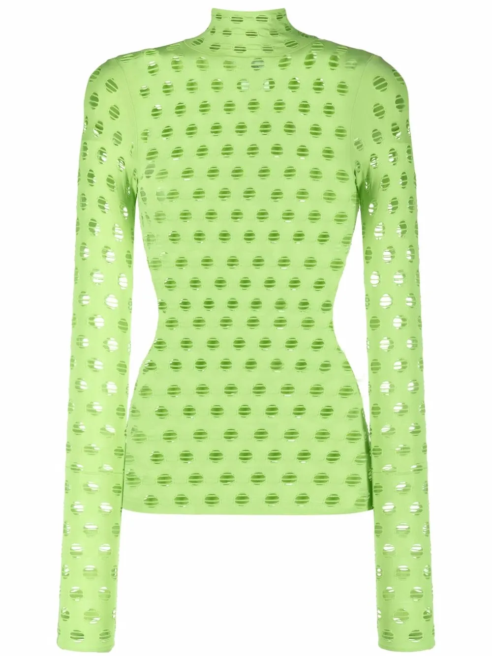 фото Maisie wilen сетчатый топ wasabi