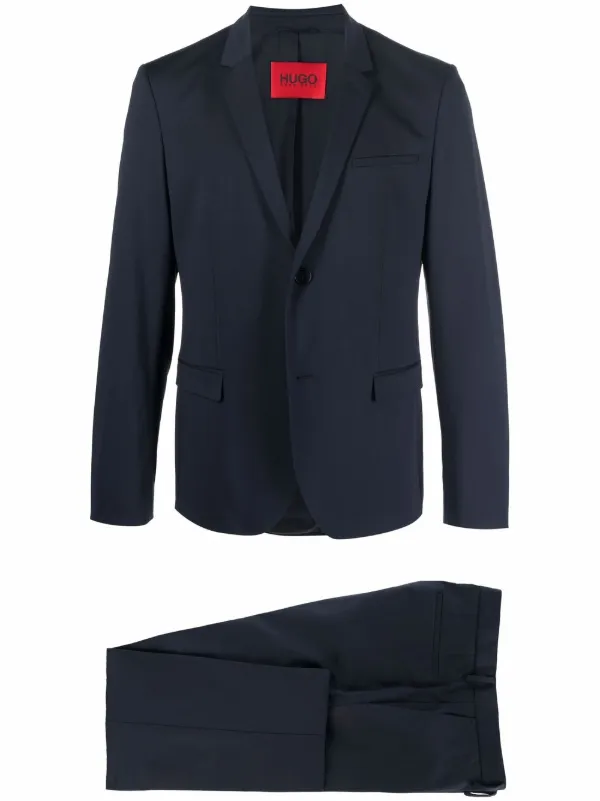 BOSS ツーピース スーツ | ブルー | FARFETCH JP