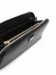 Dolce & Gabbana Porta-moedas de couro com placa de logo
