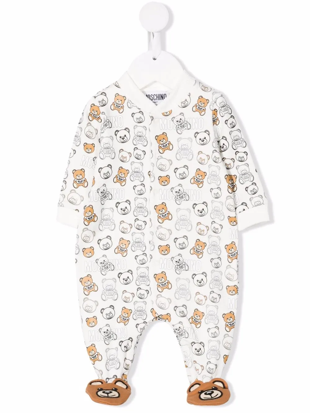 фото Moschino kids комбинезон с принтом teddy bear