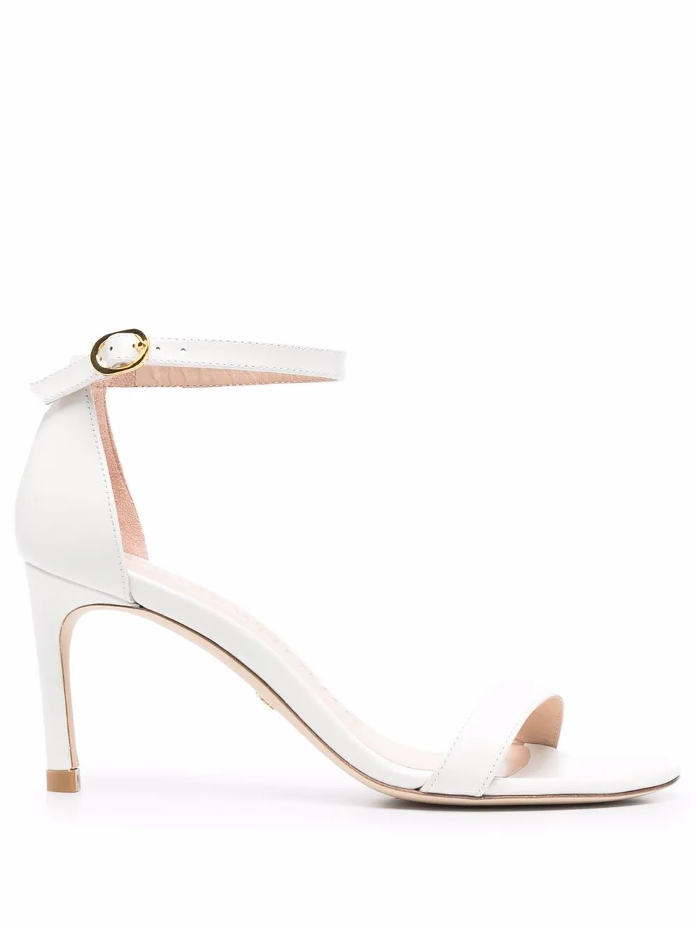 Stuart Weitzman Nunaked open-toe sandals White