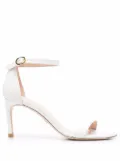 Stuart Weitzman Nunaked open-toe sandals - White