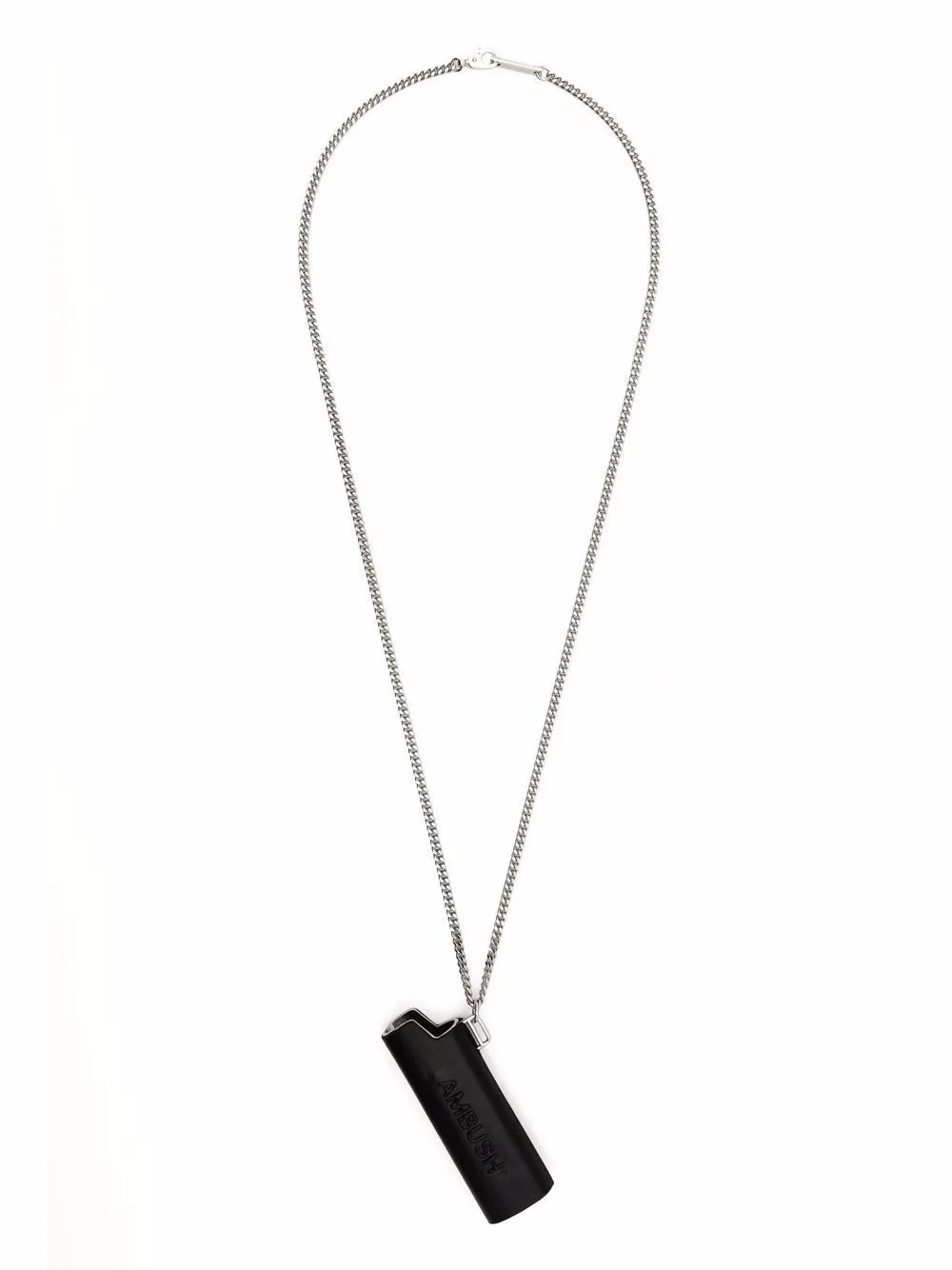 Shop Ambush Case-pendant Necklace In Silver