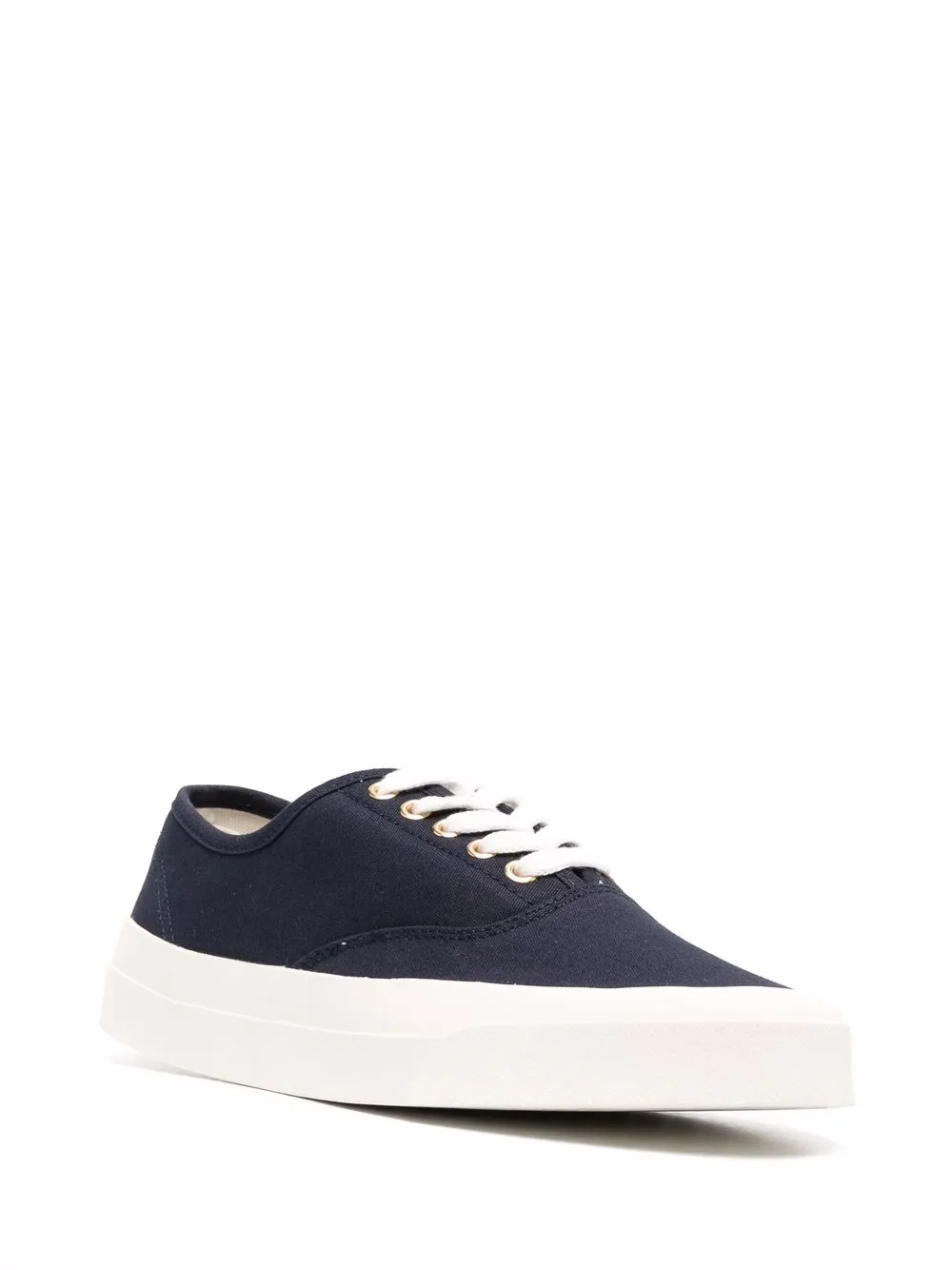 Maison kitsune canvas sneakers shop