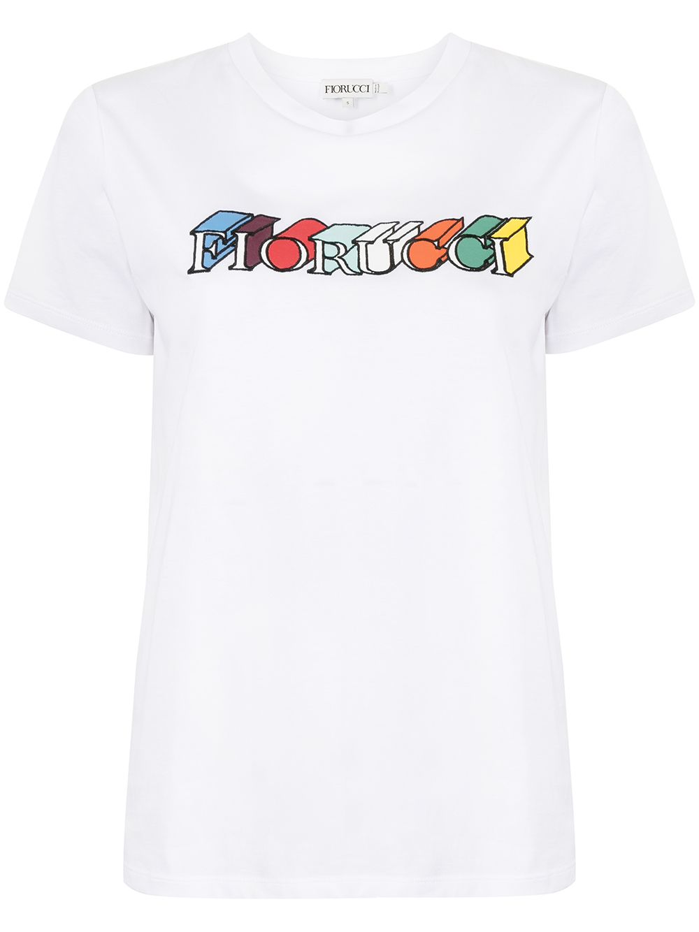 фото Fiorucci футболка с круглым вырезом и 3d логотипом