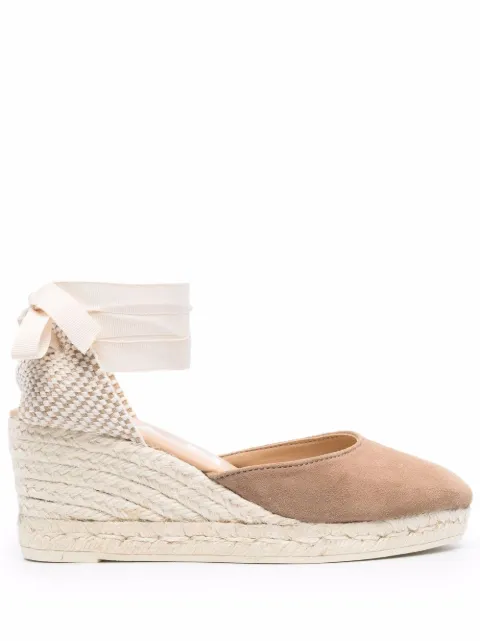 Manebi ankle-tie espadrilles