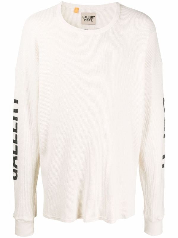 GALLERY DEPT. Logo Print long-sleeve T-shirt - Farfetch