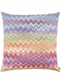 Missoni Home zig-zag pattern cushion - Yellow