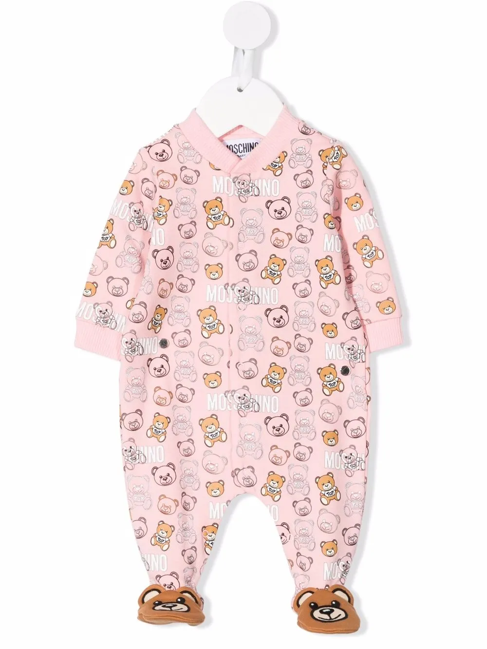 фото Moschino kids комбинезон с принтом teddy bear