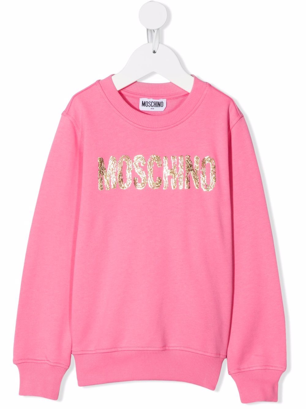 фото Moschino kids свитер с логотипом