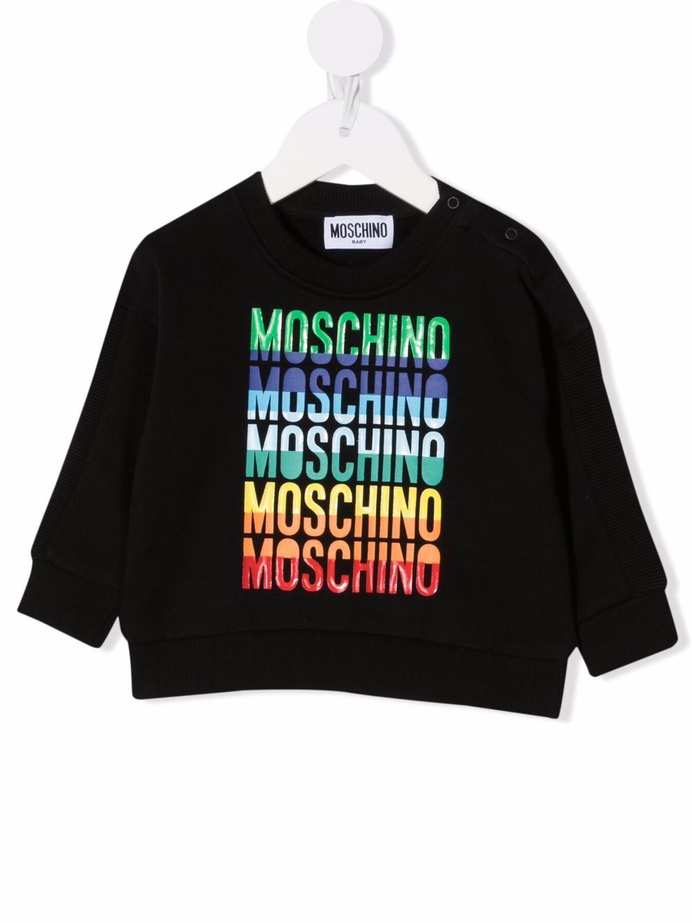 фото Moschino kids толстовка с логотипом