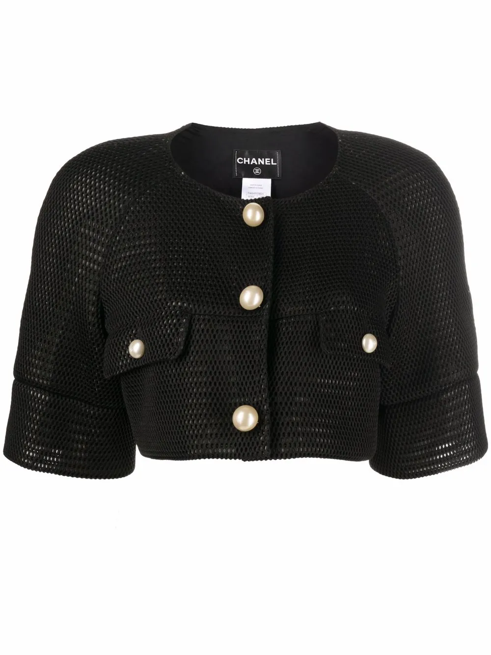 Chanel Cropped Embellished Jacket — UFO No More