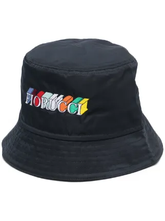 Fiorucci embroidered-logo Bucket Hat 