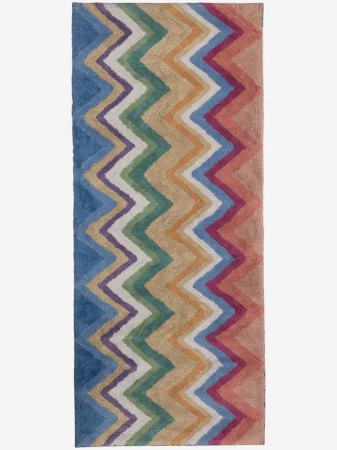 Missoni Home zigzag pattern rug