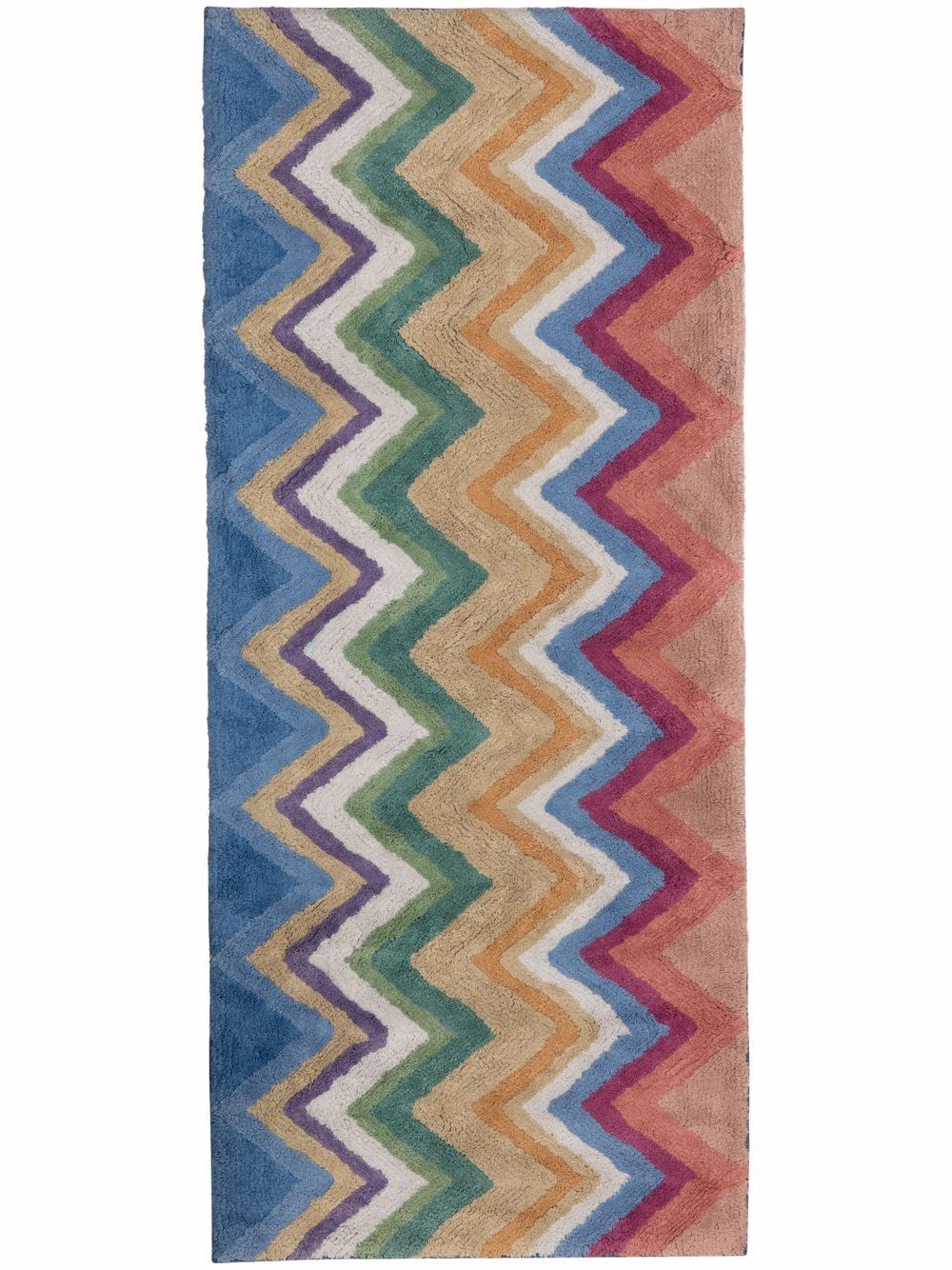 Missoni Zigzag Pattern Rug In Multi