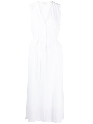 vince lightweight sleeveless dress