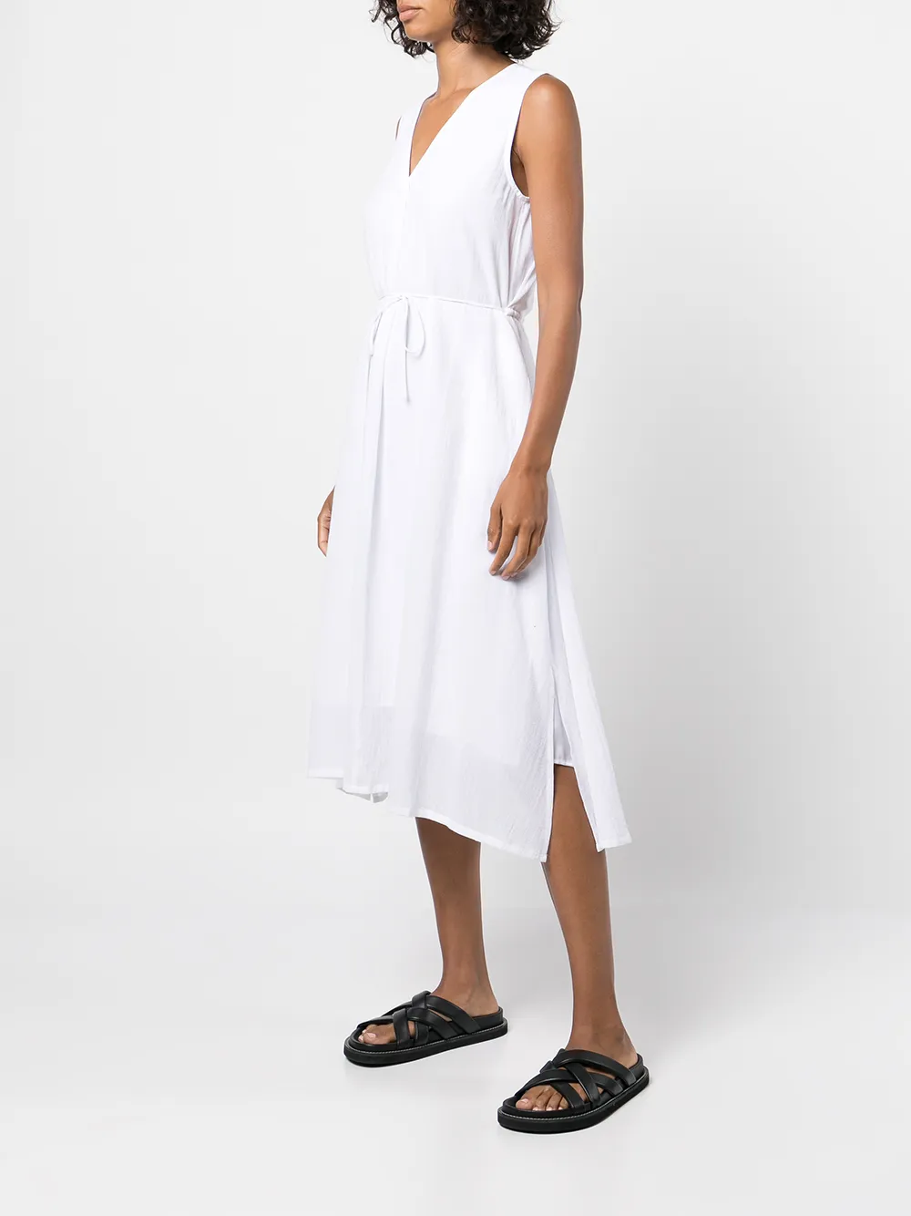 vince lightweight sleeveless dress