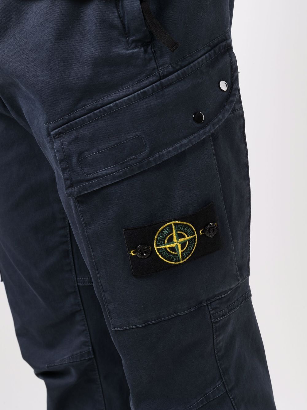 фото Stone island брюки карго с нашивкой