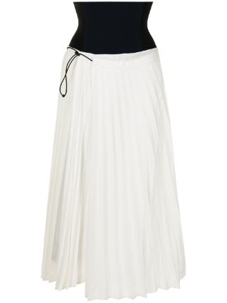 Toga Pulla Pleated A-line Midi Skirt - Farfetch