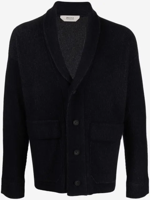 Zegna ribbed-knit cardigan