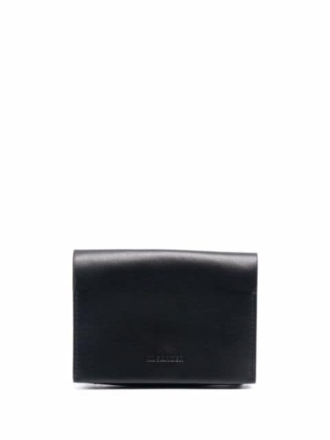 Jil Sander Embossed Logo Leather Wallet - Farfetch