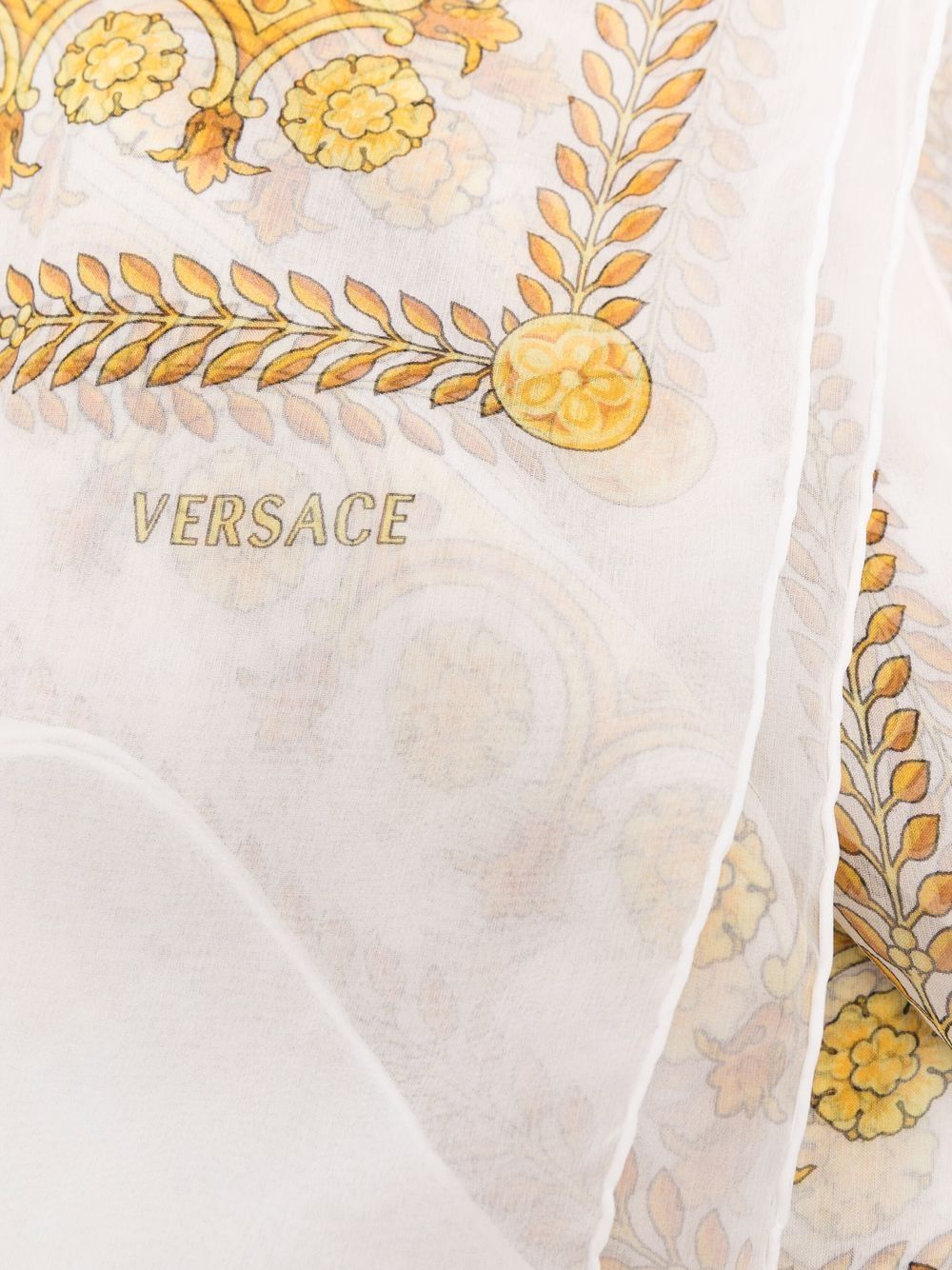 фото Versace шарф с принтом barocco