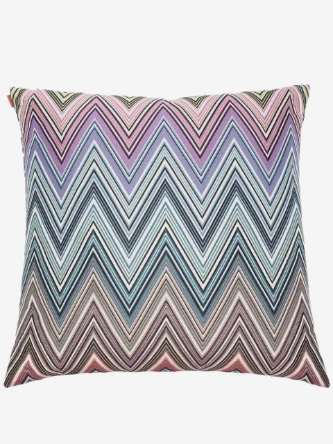 Missoni Home cojín con motivo en zigzag