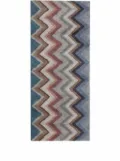 Missoni Home zig-zag pattern rug - Blue