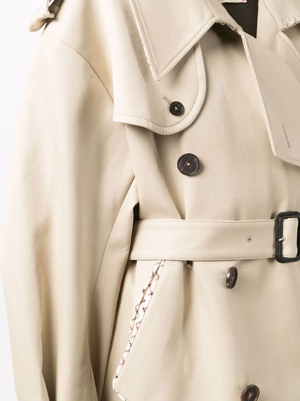 Maison Margiela Oversized Trench Coat - Farfetch