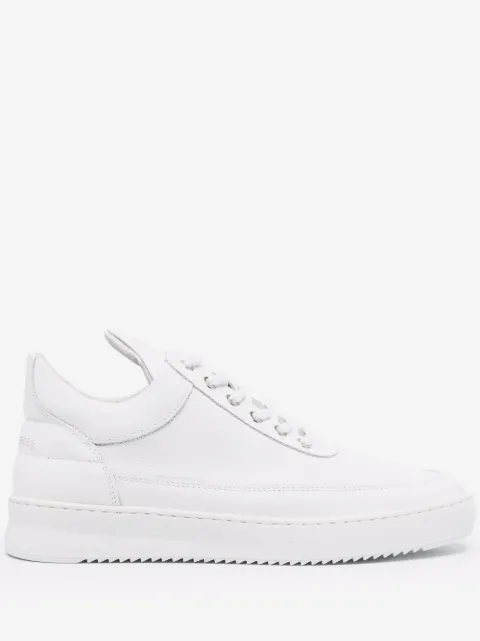 Filling Pieces logo low-top sneakers