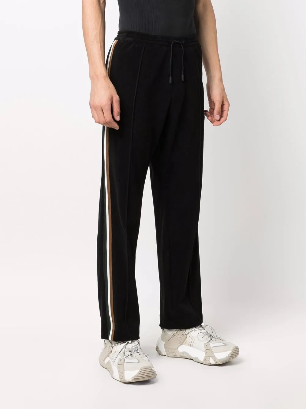 фото Dsquared2 спортивные брюки с контрастными полосками