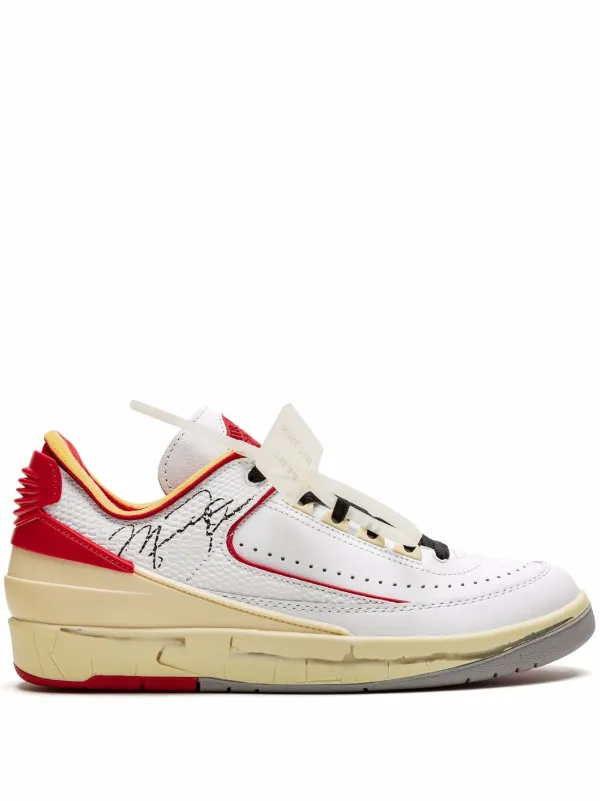 Off-White × Nike Air Jordan 2 Low