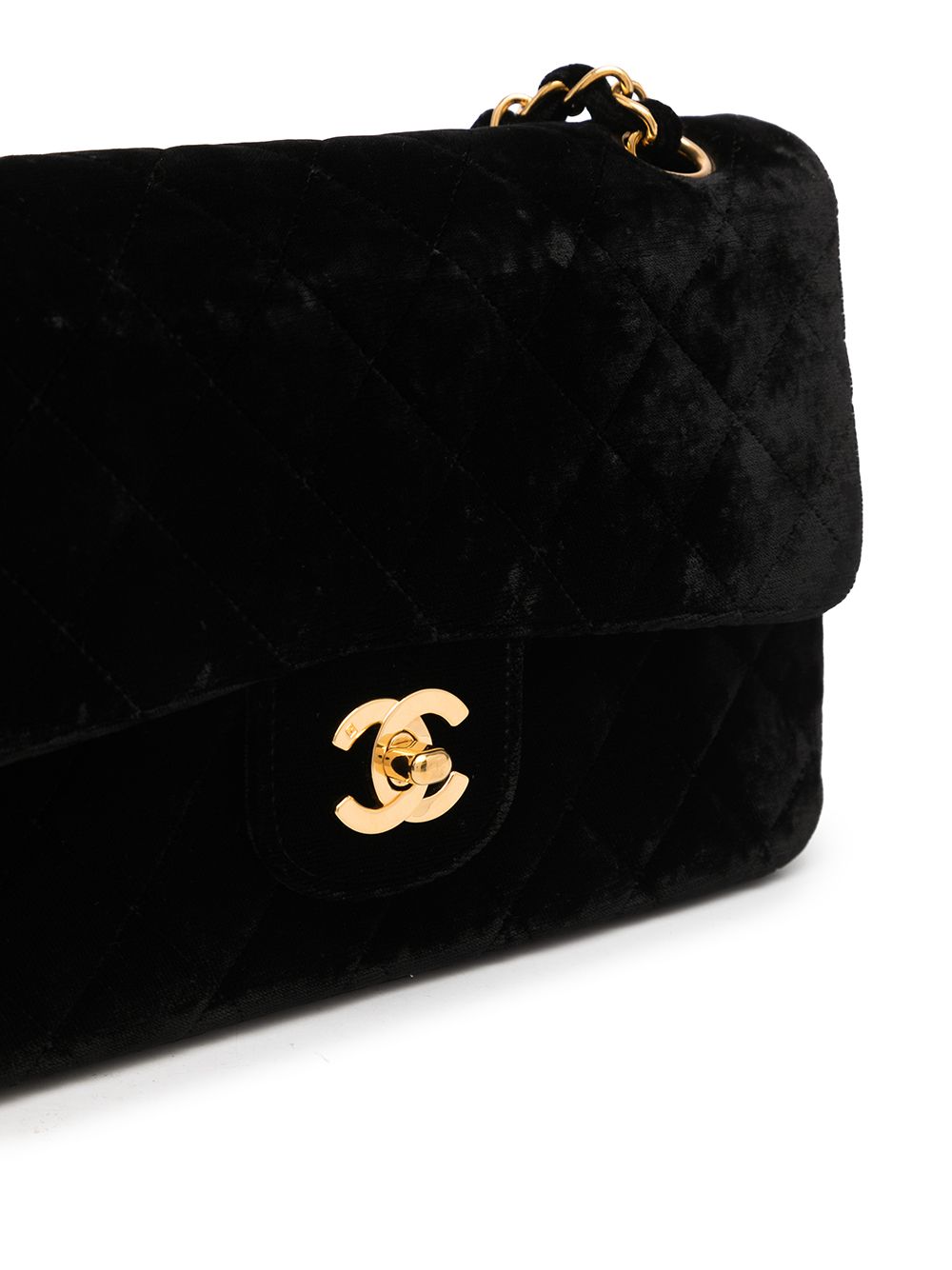 фото Chanel pre-owned маленькая сумка на плечо double flap 1995-го года