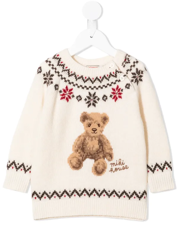 Miki House テディベア プルオーバー 通販 - FARFETCH