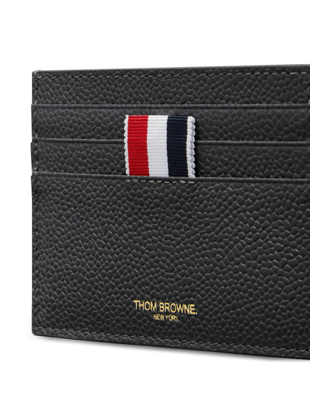 Thom Browne RWB-stripe pebbled cardholder | Women | Image 2