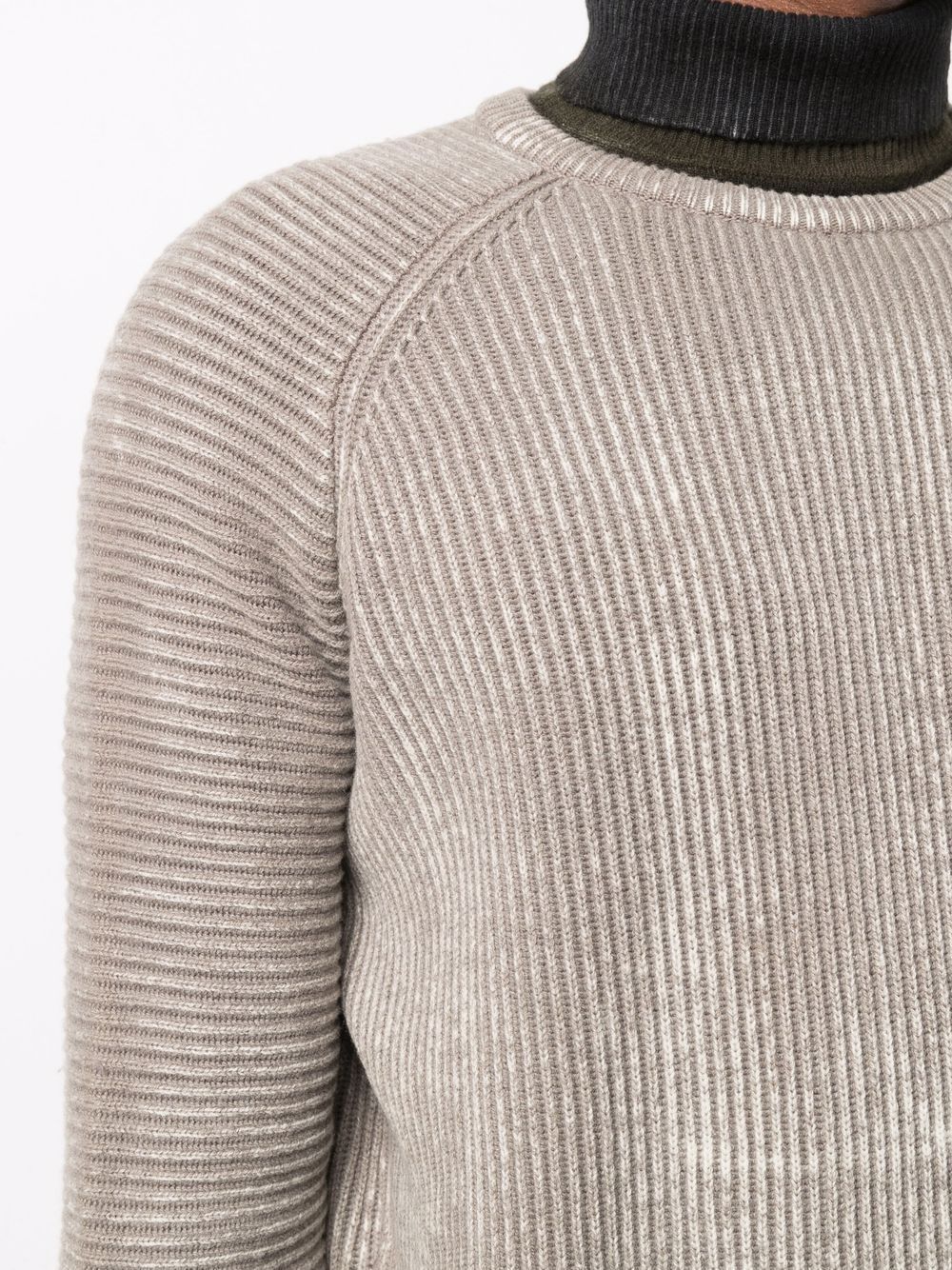 фото Avant toi ribbed-knit wool-cashmere jumper