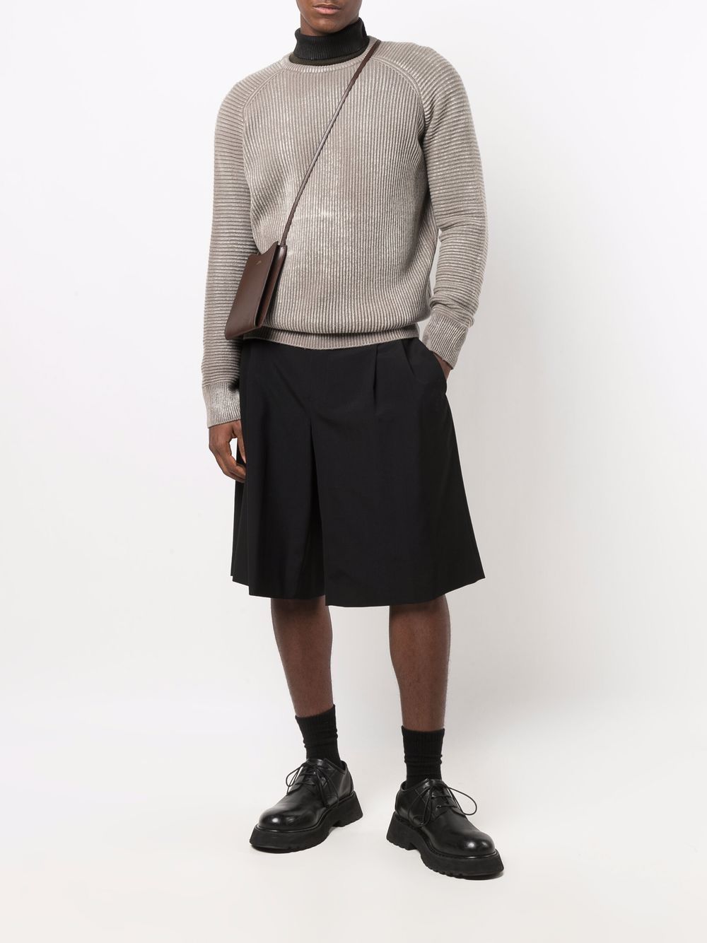 фото Avant toi ribbed-knit wool-cashmere jumper