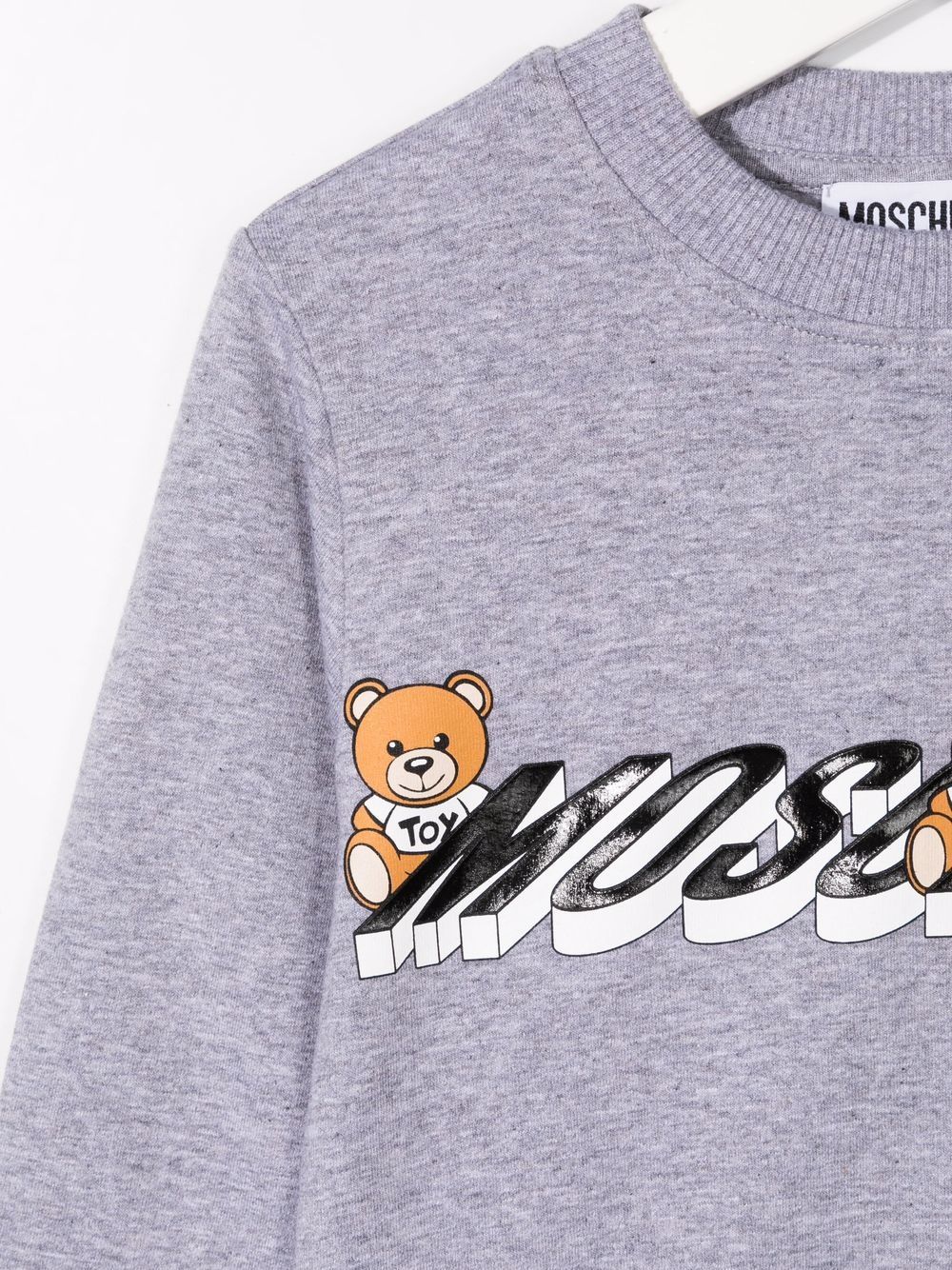 фото Moschino kids толстовка с логотипом