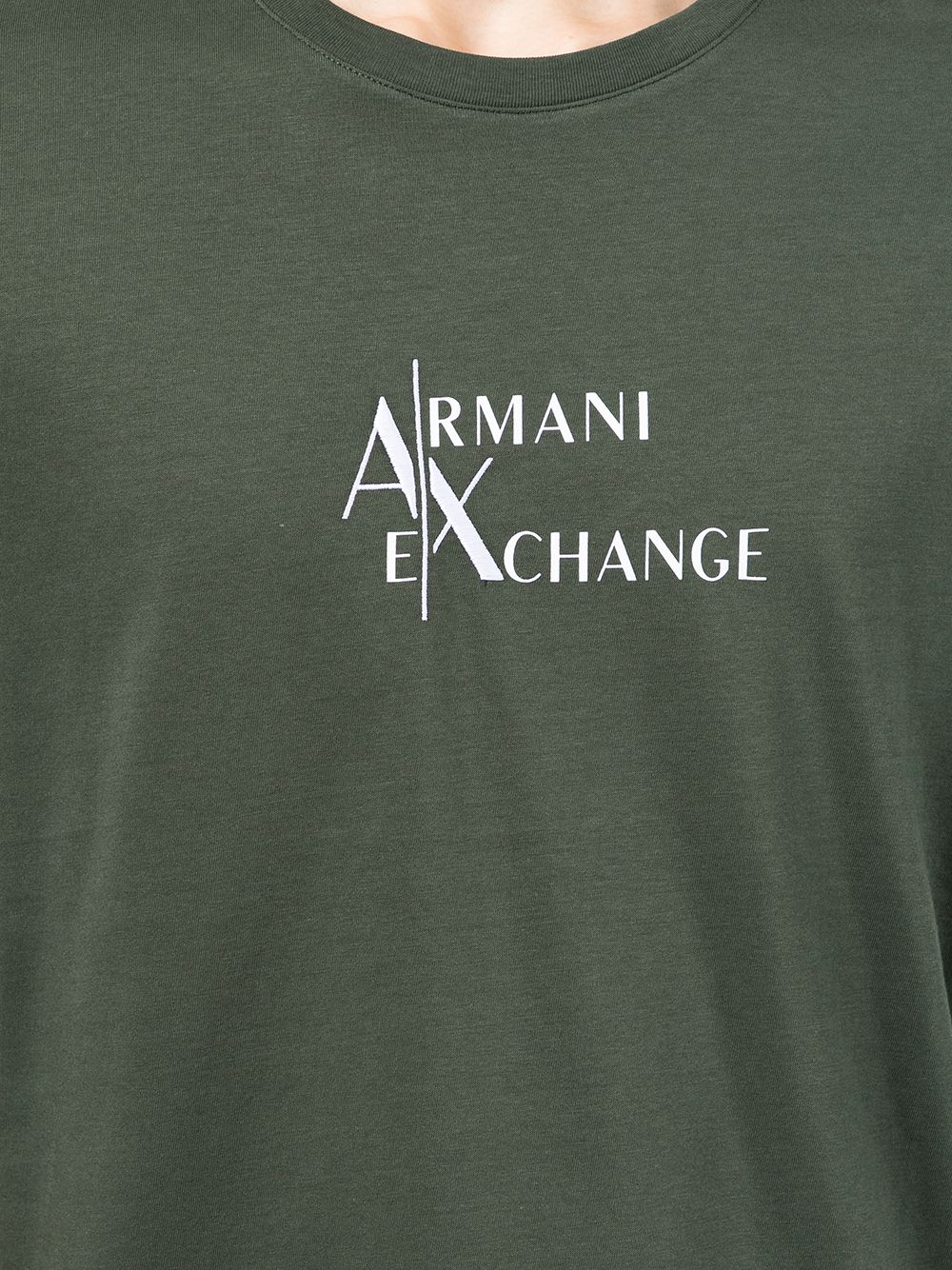 фото Armani exchange футболка с логотипом