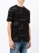 Armani Exchange all-over logo-print T-shirt
